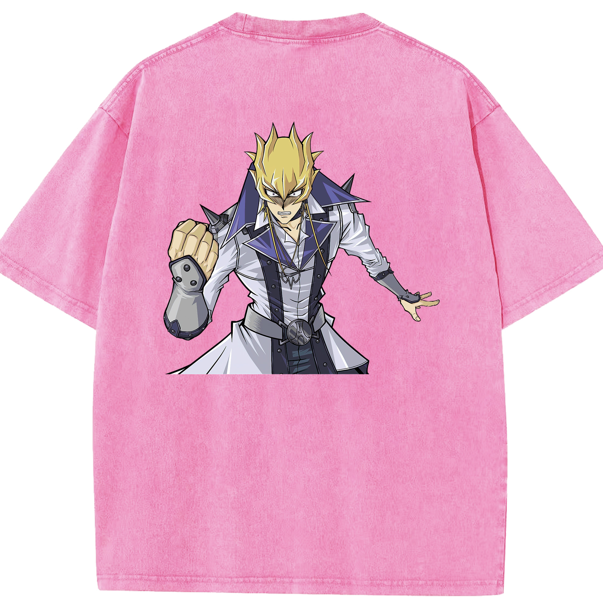 （画像用） 遊☆戯☆王 Yu-Gi-Oh! 綿100% ヴィンテージ風 半袖Tシャツ（背面プリント）
